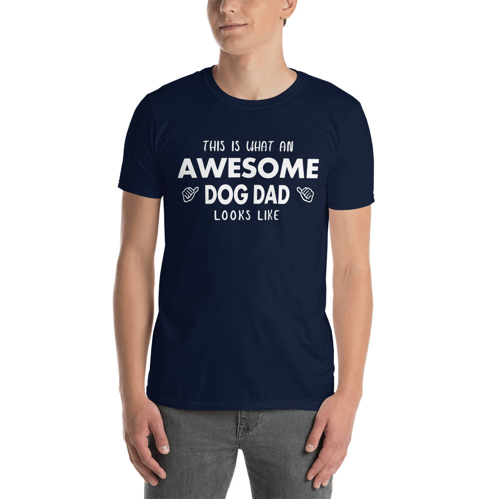 Awesome Dog Dad T-Shirt