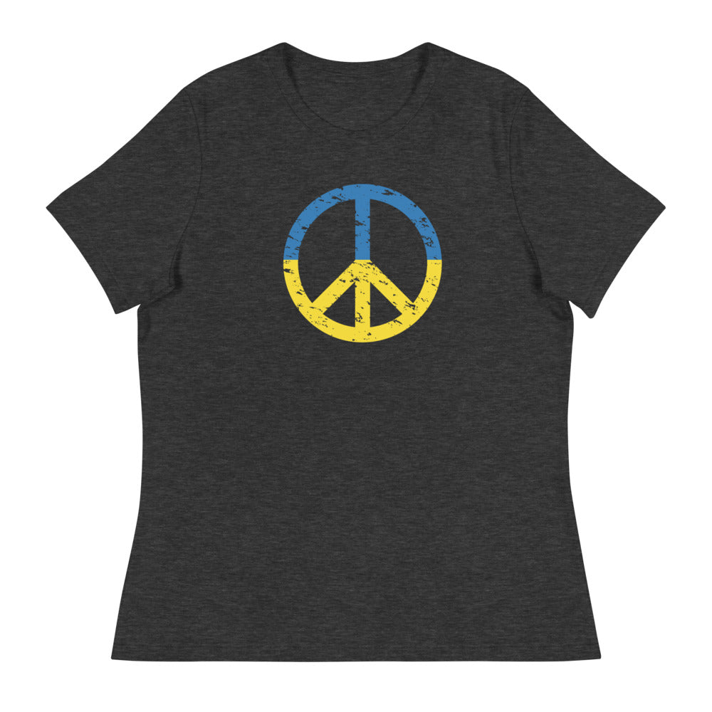 Peace in Ukraine Women's Relaxed T-Shirt