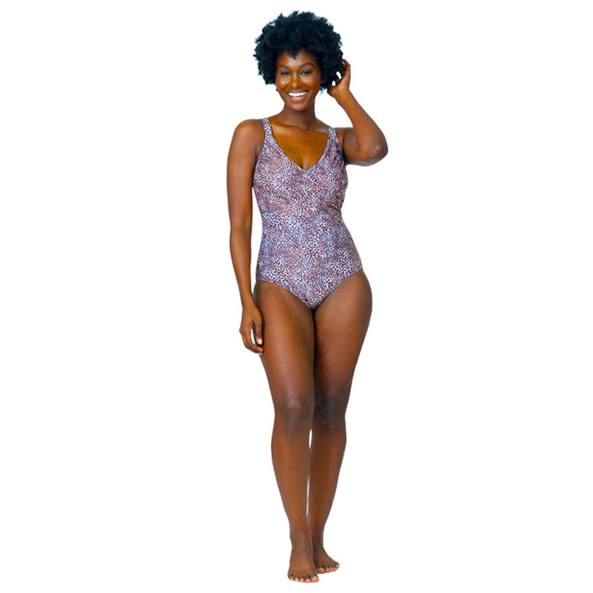 Caribbean Sand Full Coverage One Piece Swimsuit