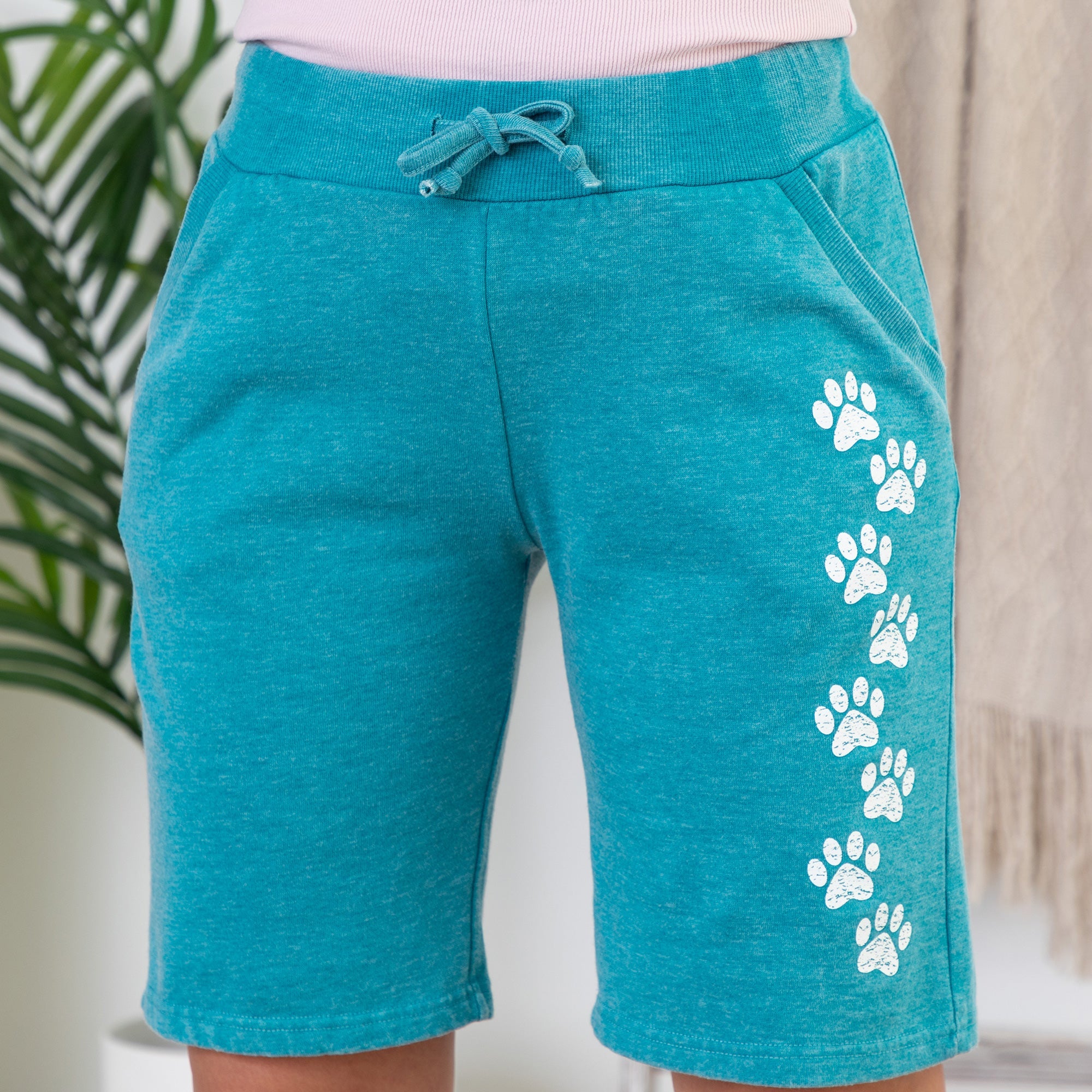 Walking Paws Burnout Board Shorts