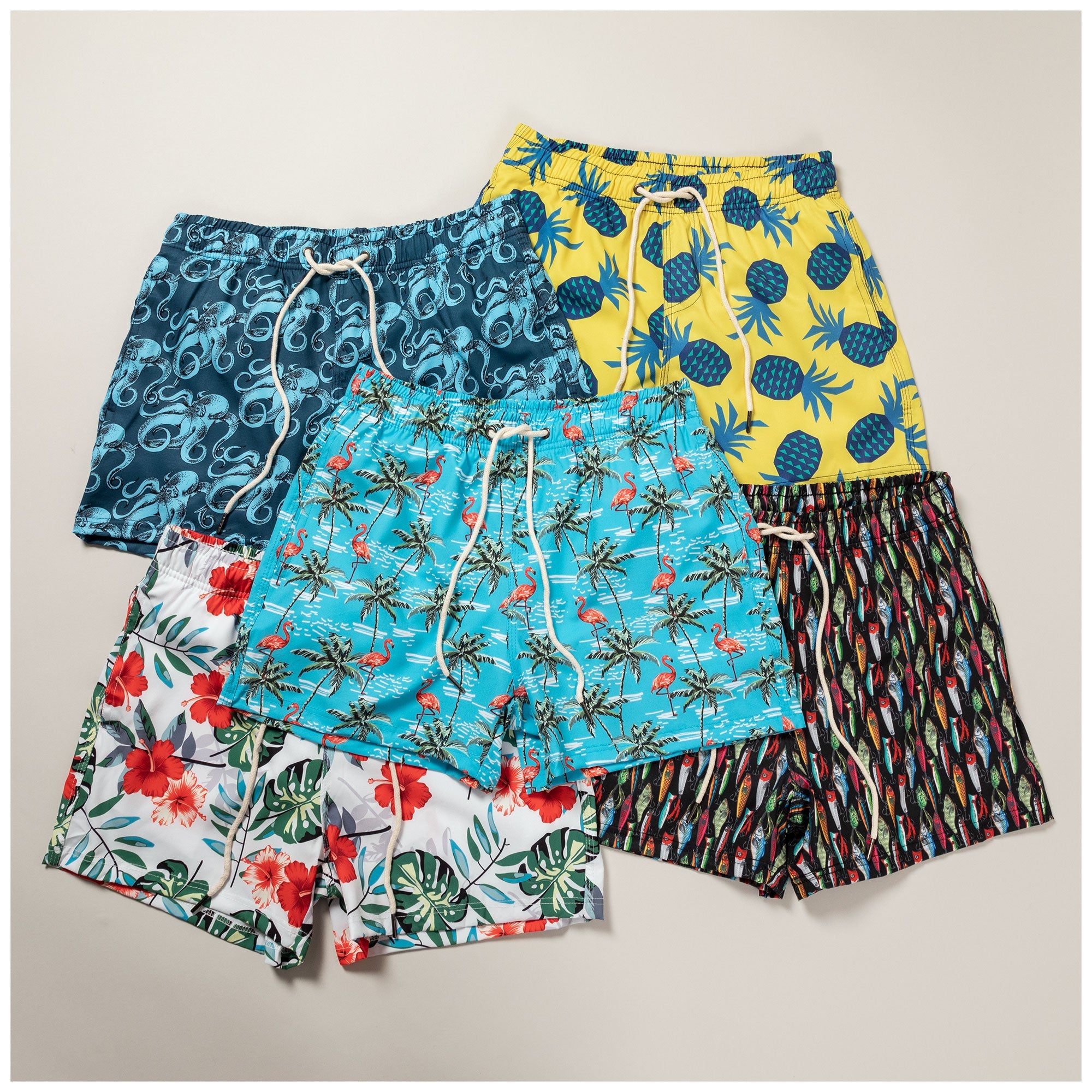 Two Left Feet Men's Swim Trunks