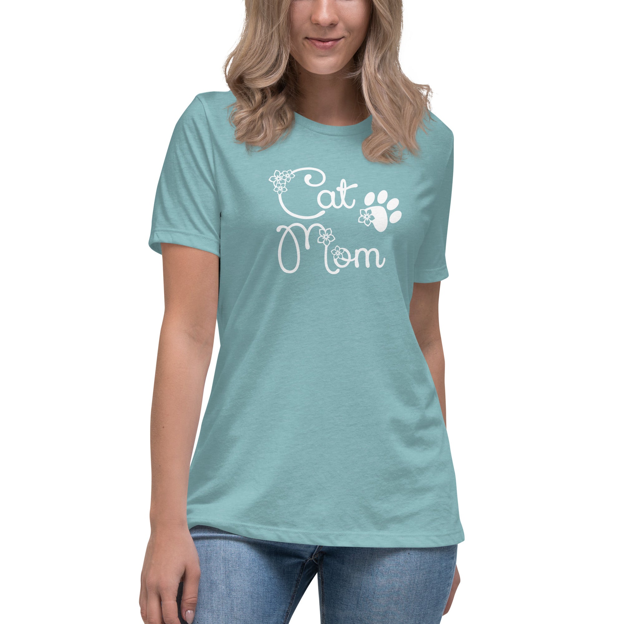 Cat Mom Relaxed T-Shirt