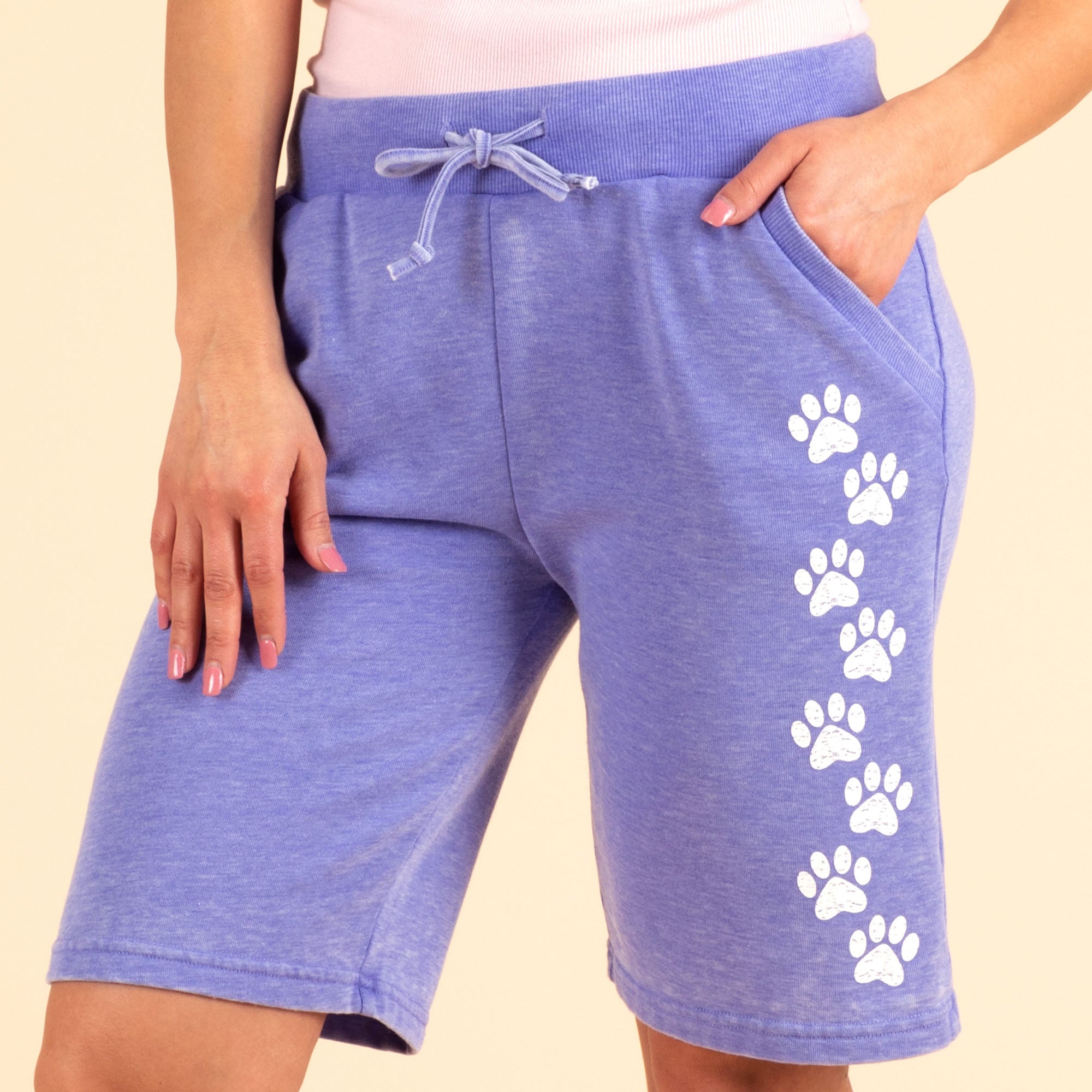 Walking Paws Burnout Board Shorts