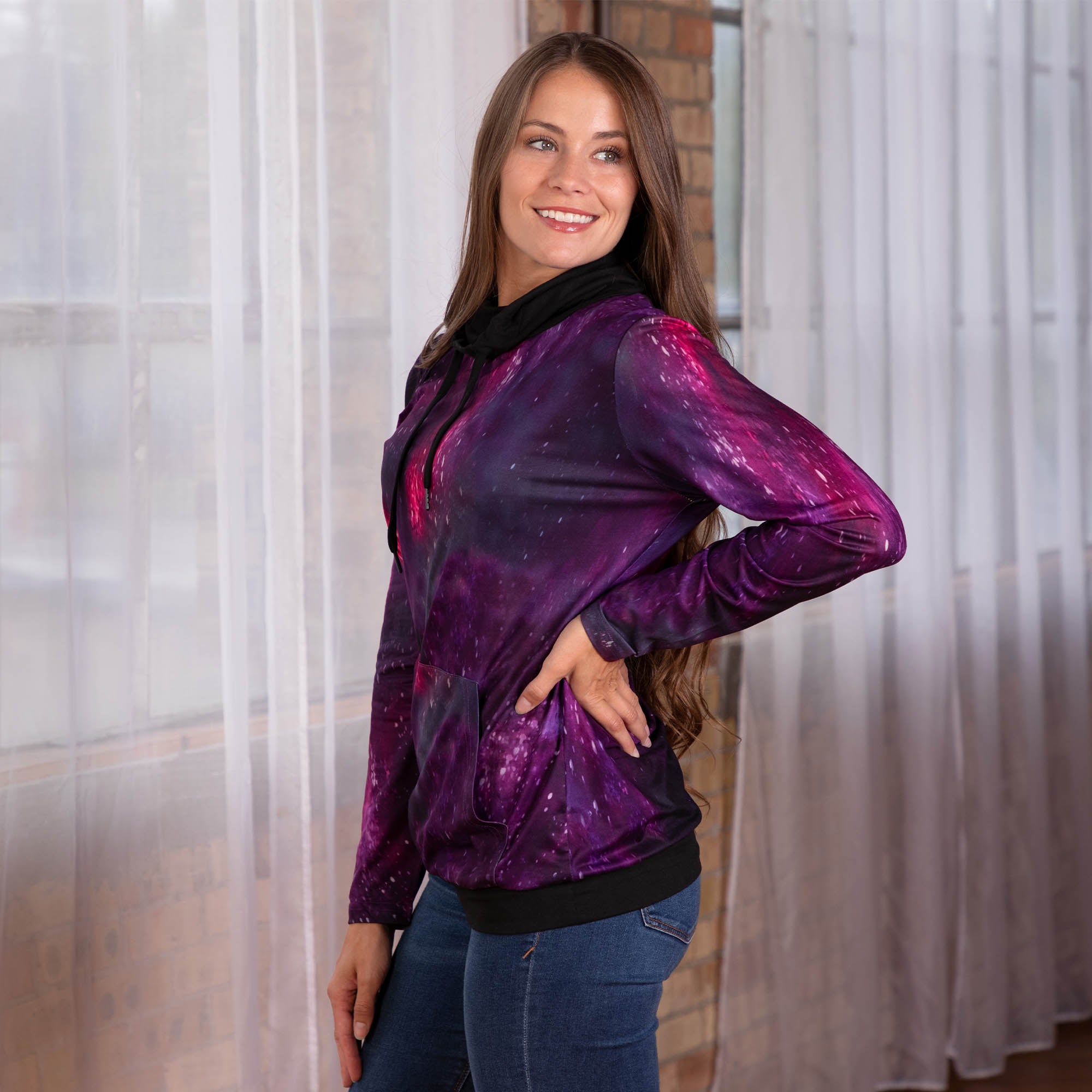 Cosmic Cowl Neck Tunic