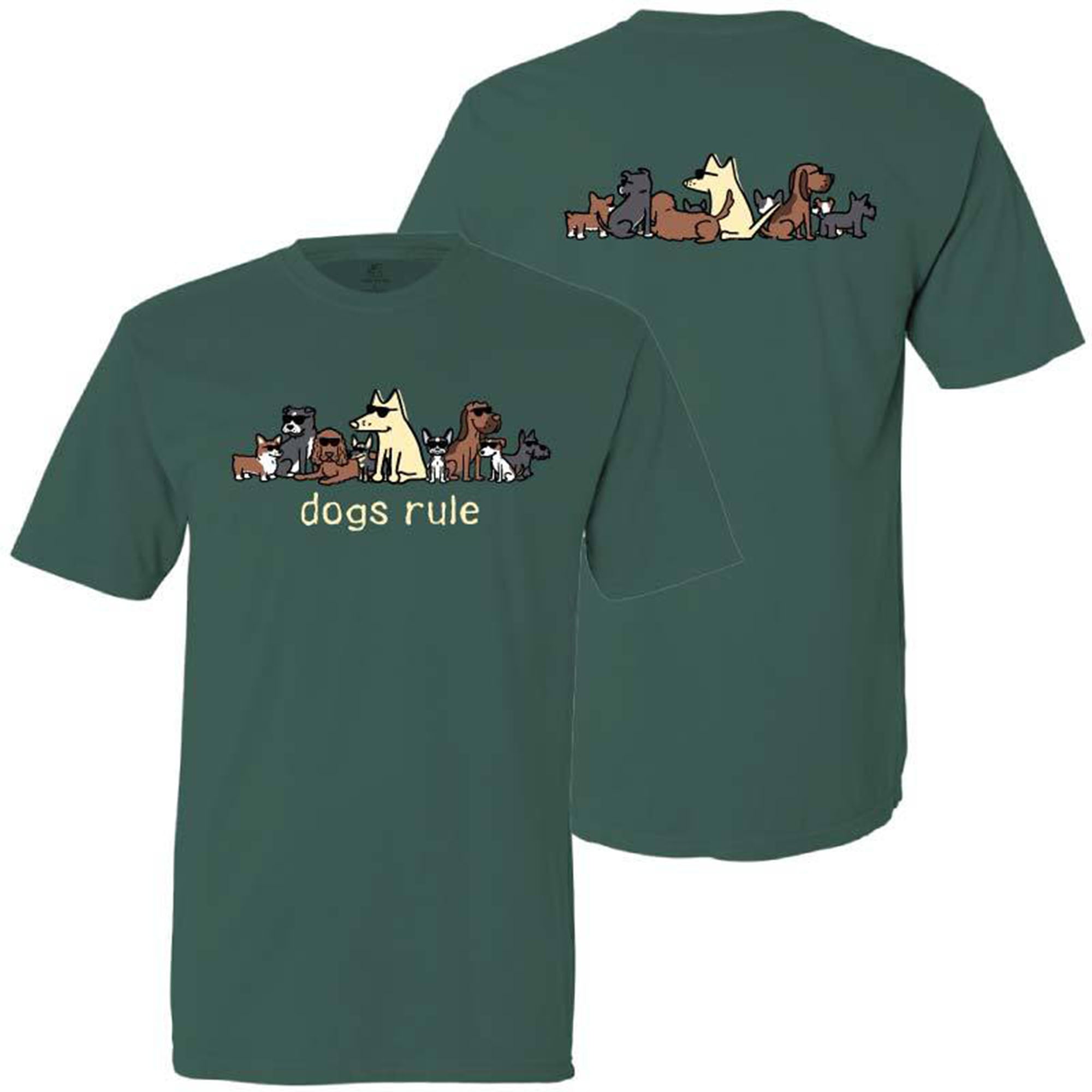 Teddy the Dog Dogs Rule T-Shirt