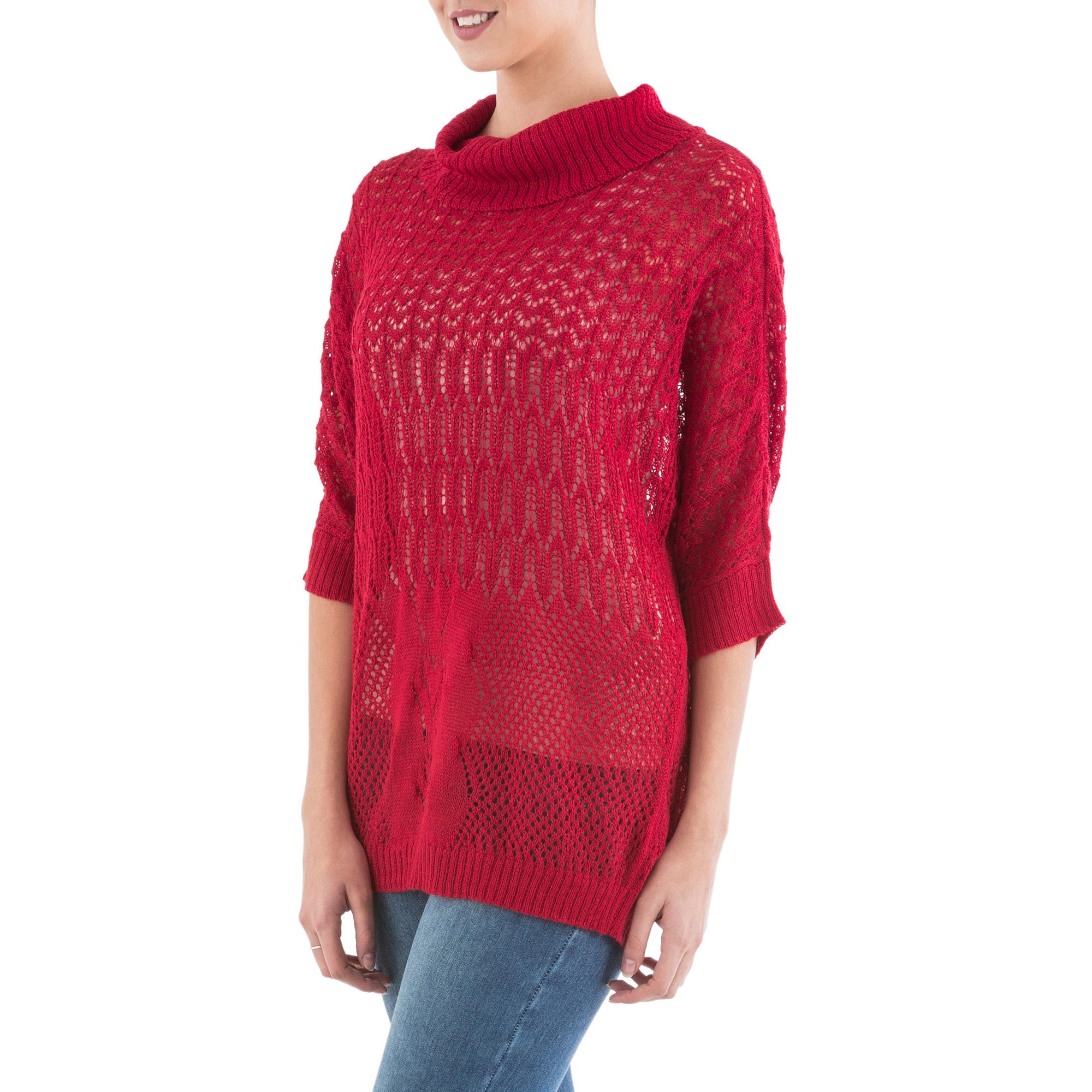 Evening Flight Alpaca Pullover Sweater